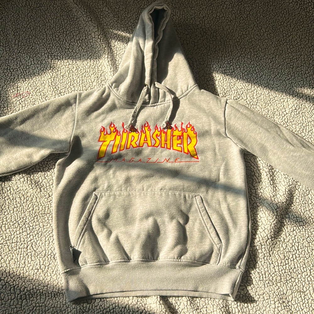 Thrasher hoodie! Barely worn. For any gender.